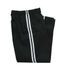BLACK DEMO PANTS with WHITE STRIPE