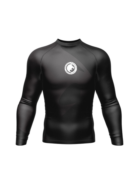 Renzo Gracie Youth Standard 2.0 Long Sleeve Rashguard Black