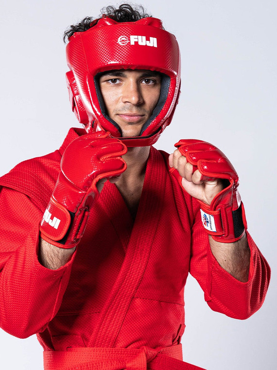 FIAS Sambo Combat Gloves Red