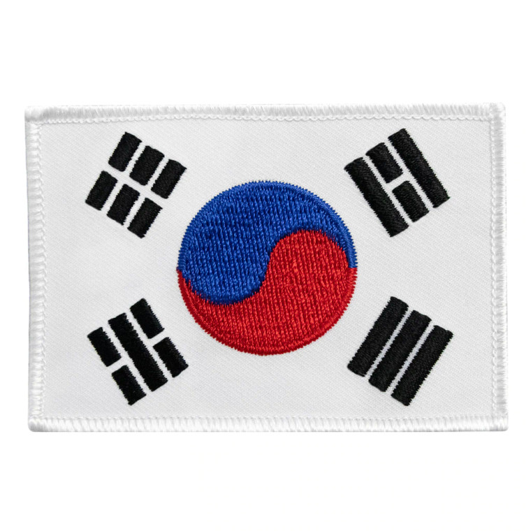Korea Flag Patch
