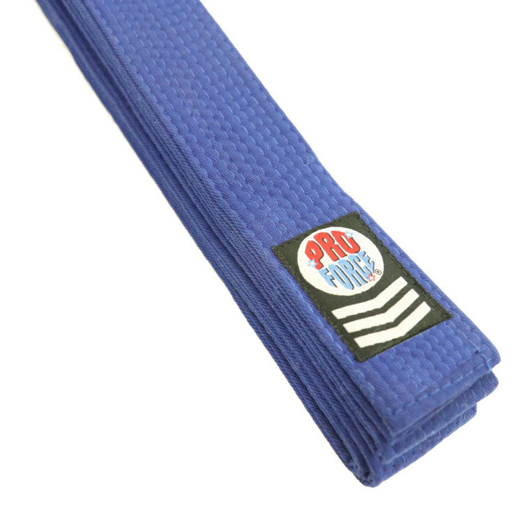 ProForce® 2'' Double Wrap Blue Karate Belt