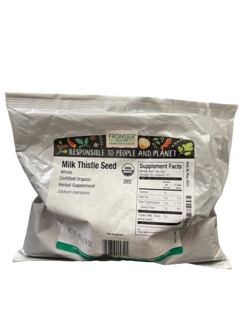 Frontier Whole Milk Thistle Seed Organic