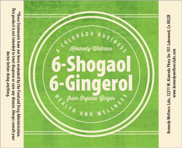 6-Shogaol,  6-Gingerol, Powder From Organic Ginger