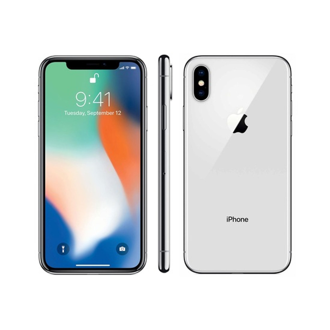 Apple iPhone X 64GB 3G/4G Silver 5.8