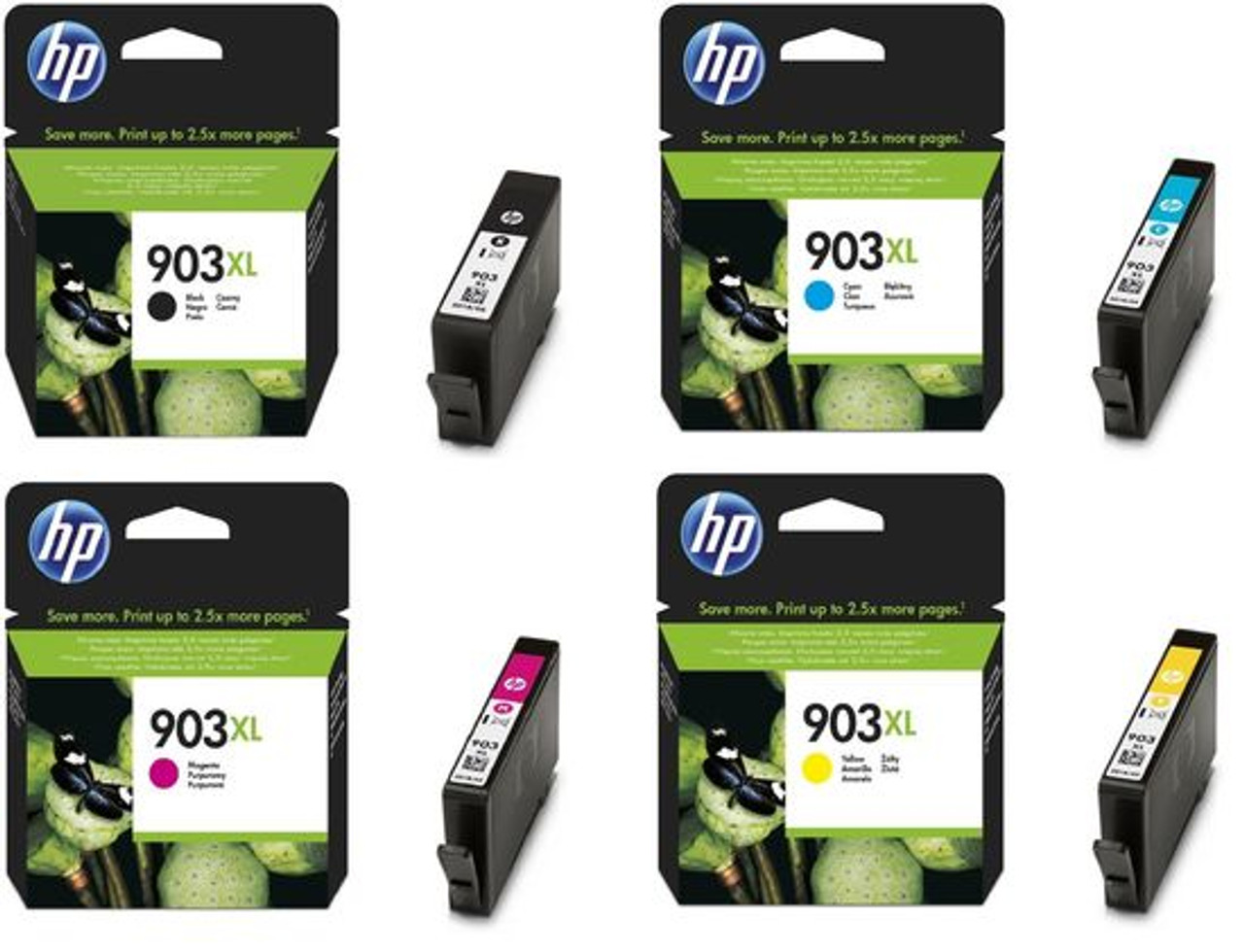 Buy Compatible HP 903XL Multipack Ink Cartridges