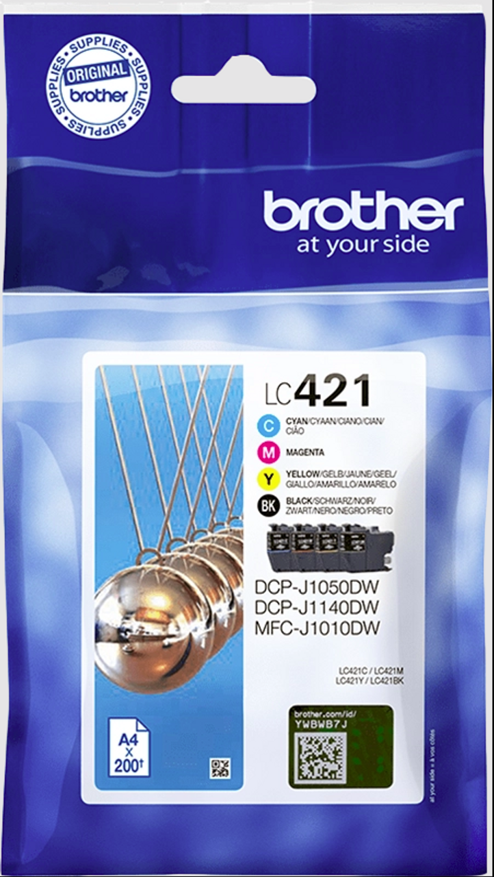 Buy Genuine Brother LC421 High Capacity Black Ink Cartridge