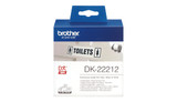 Brother DK-22212 Black on White Continuous Tape