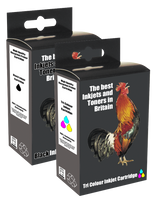 IJT Recycled HP 302XL 2 Ink Cartridge Multipack High Capacity