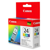 Canon BCI-24C 6882A002AA Genuine Tri-Colour Ink Cartridge