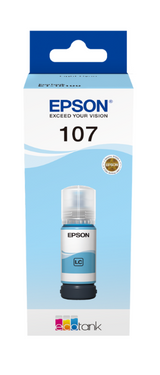 Epson 107 C13T09B540  Light Cyan Genuine Ink Cartridge
