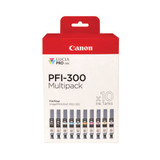 Canon PFI-300 4192C008 Multipack Genuine Ink Cartridges