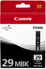 Canon PGI-29MBK 4868B001AA Genuine Matte Black, Black Ink Cartridge
