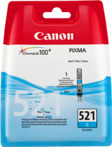 Canon Cyan Ink Cartridge CLI-521C 2934B001AA