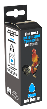 IJT Recycled Canon Cyan Ink Bottle Cartridge GI-56C 4430C001