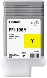 Canon PFI106Y 6624B001AA Genuine Yellow Ink Cartridge
