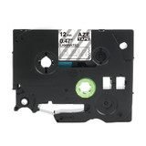 IJT Compatible Brother TZE-135 White on clear DirectLabels