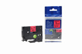 IJT Compatible Brother TZE-421 Black on Red Labelling Tape