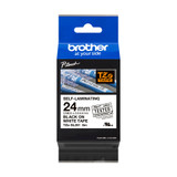 Brother TZE-SL251 Black on White Labelling Tape