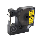 IJT Compatible Dymo 45018 Black on Yellow Labelling Tape