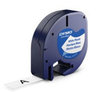 Dymo 91221 White Plastic Label Tape