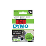 Dymo 40917 Black on Red Label Tape Cassette