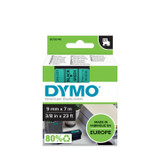 Dymo 40919 Black on Green Label Tape Cassette
