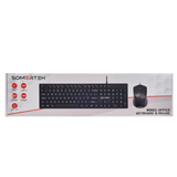 Somertek SC735 USB Wired Keyboard & Mouse