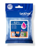Brother LC-521 Genuine Magenta Ink Cartridge