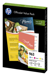 HP 6JR42AE Genuine Multipack, Cyan, Magenta, Yellow Ink Cartridge