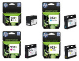 HP HP 932XL HP 933XL C2P42AE Genuine Multipack, Black, Cyan, Magenta, Yellow Ink Cartridge