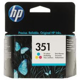 HP 351 CB337ee Genuine Tri-Colour Ink Cartridge