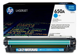 HP 650A CE271A Genuine Cyan Toner Cartridge