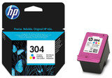 HP 304 N9K05AE Genuine Tri-Colour Ink Cartridge