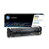 HP 203X CF542X Genuine Yellow Toner Cartridge
