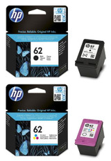 HP HP 62 N9J71AE Genuine Multipack, Black, Tri-Colour Ink Cartridge