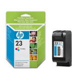 HP No 23 C1823DE Genuine Tri-Colour Ink Cartridge