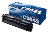 Samsung CLT-C504S SU025A Genuine Cyan Toner Cartridge