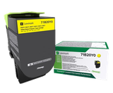 Lexmark 71B20Y0 Genuine Yellow Toner Cartridge