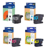 Brother LC129XLVALBP Genuine Black, Cyan, Magenta, Yellow Ink Cartridge