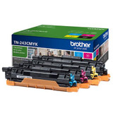Brother Black, Cyan, Magenta, Yellow Imaging Drum Unit DR243CL