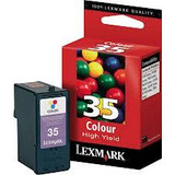 Lexmark No 35 18C0035E Genuine Tri-Colour Ink Cartridge