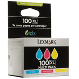 Lexmark No.100XL 14N0850 Genuine Tri-Colour Ink Cartridge