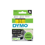 Dymo 40918 Black on Yellow Labelling Tape