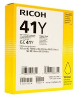 Ricoh GC-41Y 405764 Genuine Yellow Ink Cartridge