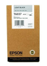 Epson C13T603700 Genuine Light Black, Black Ink Cartridge