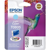 Epson T0805 Light Cyan Ink Cartridge - Hummingbird (Original)