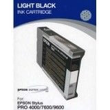 Epson C13T544700 Genuine Light Black, Black Ink Cartridge