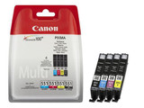 Canon CLI-551 6509B009 Genuine Multipack, Black, Cyan, Magenta, Yellow Ink Cartridge