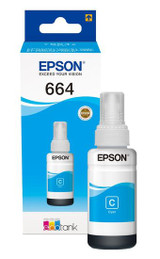 Epson C13T664240 Genuine Cyan Ink Cartridge
