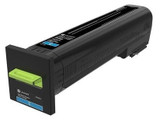 Lexmark 72K20C0 Genuine Cyan Toner Cartridge